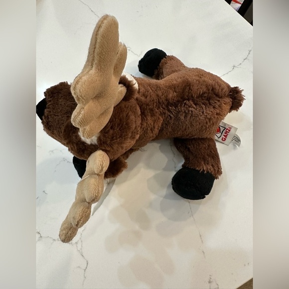 🎄Ganz Webkinz VTG Reindeer  stuffed animal deer plush small no tags - Picture 6 of 6